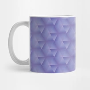 Purple Geometric Pattern Mug